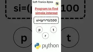 Program to find simple interest #pythonbeginners #programming #learnpython #code