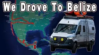 We Drove to Belize, Border Crossing, Beaches & Snorkeling the Barrier Reef- Southbound- Ep. 32