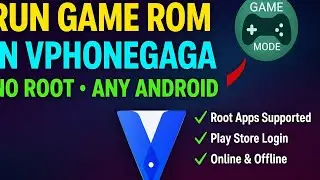 How To Install And Use Gaming Custom Rom in VPhoneGaGa On Any Android || 2025