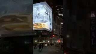 Car Crashed into the Building 🤯🤯 3d billboard #china #shorts