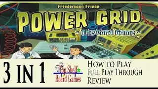 Power grid The Card Game 3 in 1 Review How to Play and Playthrough
