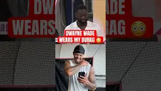 Dwayne Wade wearing my durags on National TV 😳😱
