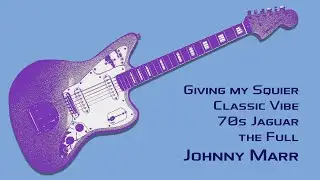 Squier CV 70-х годов Jaguar – ПОЛНЫЙ Johnny Marr