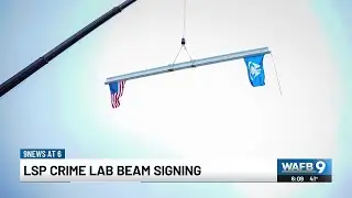 Construction on new Louisiana State Police crime lab marks milestone