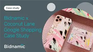 Bidnamic x Coconut lane | Google Shopping Case Study