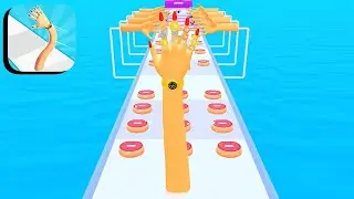 Softy Hand Runner ✋💍🌈 All Levels Gameplay Trailer Android,ios New Game