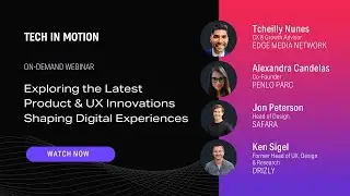Exploring the Latest Product & UX Innovations Shaping Digital Experiences