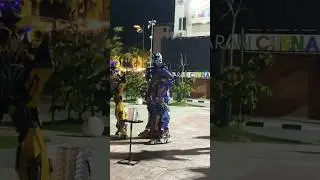 Robot dancing show #langkawi #shorts