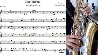 Meu Tributo - Sax Alto Com Partitura