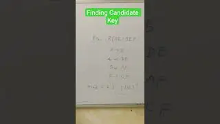 Finding Candidate Key