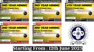 Degree and Diploma in Mining Engineering Course By Mining Gyan