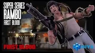 Hiya Toys First Blood Exquisite Super Series John Rambo 1/12 Scale Action Figure | @The Review Spot