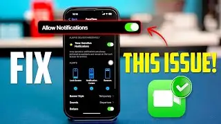 How to Fix FaceTime Notifications Not Working on iPhone | FaceTime Notification Issue Solved