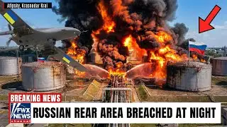 Ukrainian Long-Range Drone Hits Giant Fuel Base &mdash; Then THIS Happened!