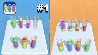 Sort It 3D - New Release - Hyper Hybrid Casual - Gameplay Walkthrough (iOS & Android)