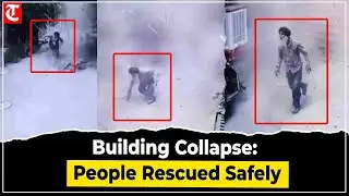 Amritsar Building Collapses, Police Rescue Trapped Residents Immediately