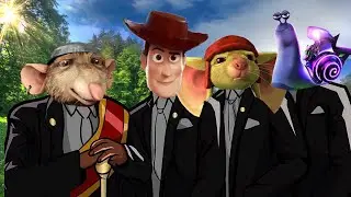 The Tale of Despereaux & Toy Story & Turbo & Turning Red - Coffin Dance Meme Astronomia (COVER)