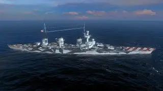Napoli Tier 10 italian premium cruiser gameplay - World of Warships Blitz