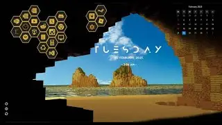 Custom icons for any application #windows #rainmeter with the skin 