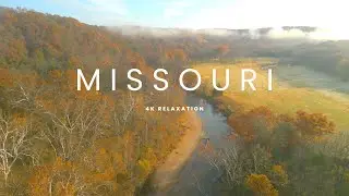 Missouri - 4k Relaxing Fall Drone Footage