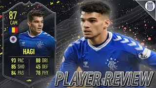 87 STORYLINE HAGI PLAYER REVIEW! - IS HE WORTH GETTING? - FIFA 20 ULTIMATE TEAM