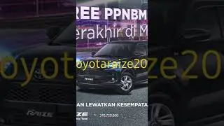 Toyota Raize PPNBM Maret 2022