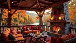 Cozy Autumn Porch Jazz ?? Smooth Instrumental Music for Study, Reading & Calm Focus|