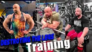 Igor Illes IFBB PRO BODYBUILDER | Training The Legs And Triceps Until Breaking.