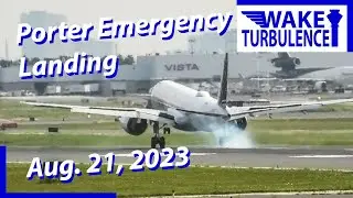 Porter Emergency Landing in Toronto