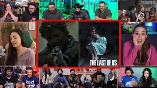 Youtubers React To Joel Killing All Fireflies To Rescue Ellie - The Last Of Us Ep 9 Reaction Mashup