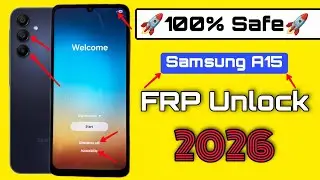 Samsung A15 Frp Bypass 2026 Without Pc Android 14 & 15 || No Need TalkBack | Samsung Frp Bypass 2026