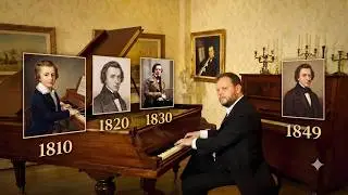 Evolution of Chopin's Music