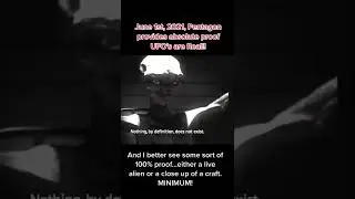 June 1st, 2021 Pentagon provides absolute proof.. UFO's are Real