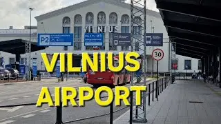 VILNIUS AIRPORT ARRIVALS AND DEPARTURES #vilnius #vilniusairport #lithuania #airbaltic #wizzair 