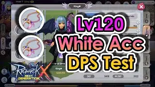 [ROX] Is It A Game Changer? Lv120 White DEX Accessories DPS Test | KingSpade