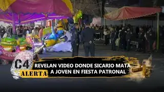&iexcl;Frente a una ni&ntilde;a! Revelan video del asesinato de un joven en fiesta patronal de Coyoac&aacute;n