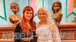 DISNEY WISH CRUISE DAY 2 UNTANGLED SALON PALO BRUNCH HALLOWEEN MOUSEQUERADE ARENDELLE FROZEN DINNER
