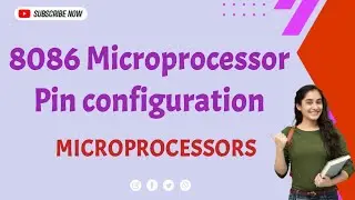 8086 pin configuration/pin diagram|8086 Microprocessor Malayalam