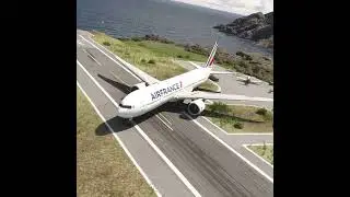 Insane Control and Safety: Air France Boeing 777 at a Short Airfield