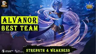 Лучшее использование Alvanor & Team - плюсы и минусы | Мобильные игры Hero Wars