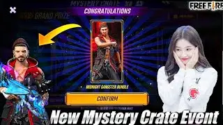 MYSTERY CREATE EVENT FREE FIRE🔥I GOT MIDNIGHT GANGSTER  BUNDLE IN🔥MYSTERY CREATE EVENT