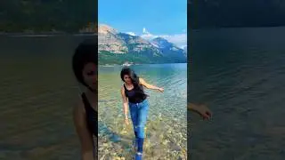 Waterton park💙 #youtubeshort #calgaryalberta #calgarylife #naturalbeauty #yyclife #waterton