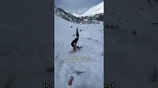 Name a cleaner transition impossible challenge...#ski #skiing #snowboard #snowboarding #skitok #fyp