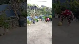 বিকেলের আড্ডায় বাপ ছেলের ফুটবল খেলা। #football #play #vital #video #viralvideo #highlights