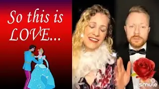 So This Is Love cover on Smule | Love Song from Cinderella | Disney Smule Collab