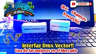 💥TUTORIAL008💥Programando la Interfaz Vector dmx 🔥🔥parte 1🔥🔥 frestyle, Qlc, Chamsys.