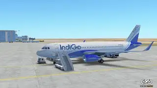 Infinite flight pro - Udaipur(Vaud) to Jaipur(Vijp) | Indigo - Airbus A320-200 | Gameplay 