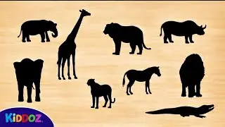 Guess the Animal Name 🐯🦁 | Fun Animal Puzzle for Kids | Learn Animals