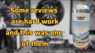 Mountains of sabro NEIPA 6.2% - Weekend project - review No. 2101