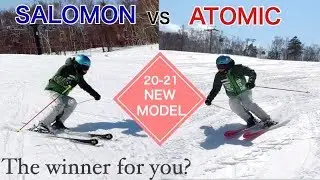 20-21NEW MODEL SKIレビュー！SALOMON vs ATOMIC編